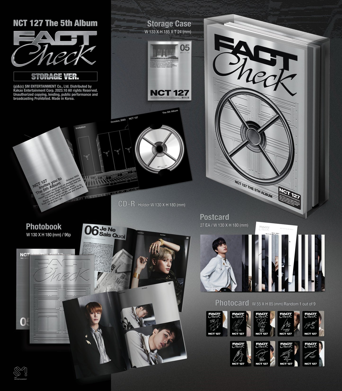 NCT 127 - Fact Check (Storage Ver.) [The 5th Album]