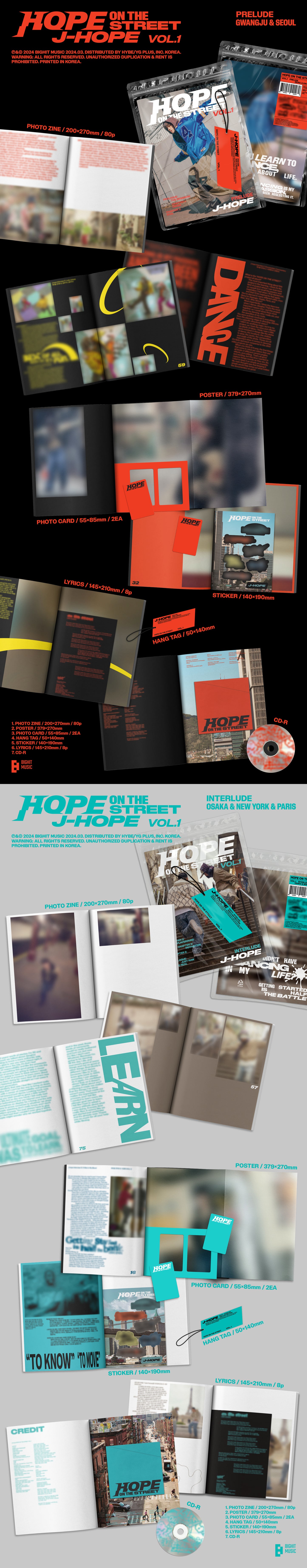 j-hope -  HOPE ON THE STREET VOL.1 (SPECIAL ALBUM)